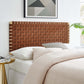 Sparta Weave Full Vegan Leather Headboard By Modway - MOD-7122 | Headboards | Modishstore - 14