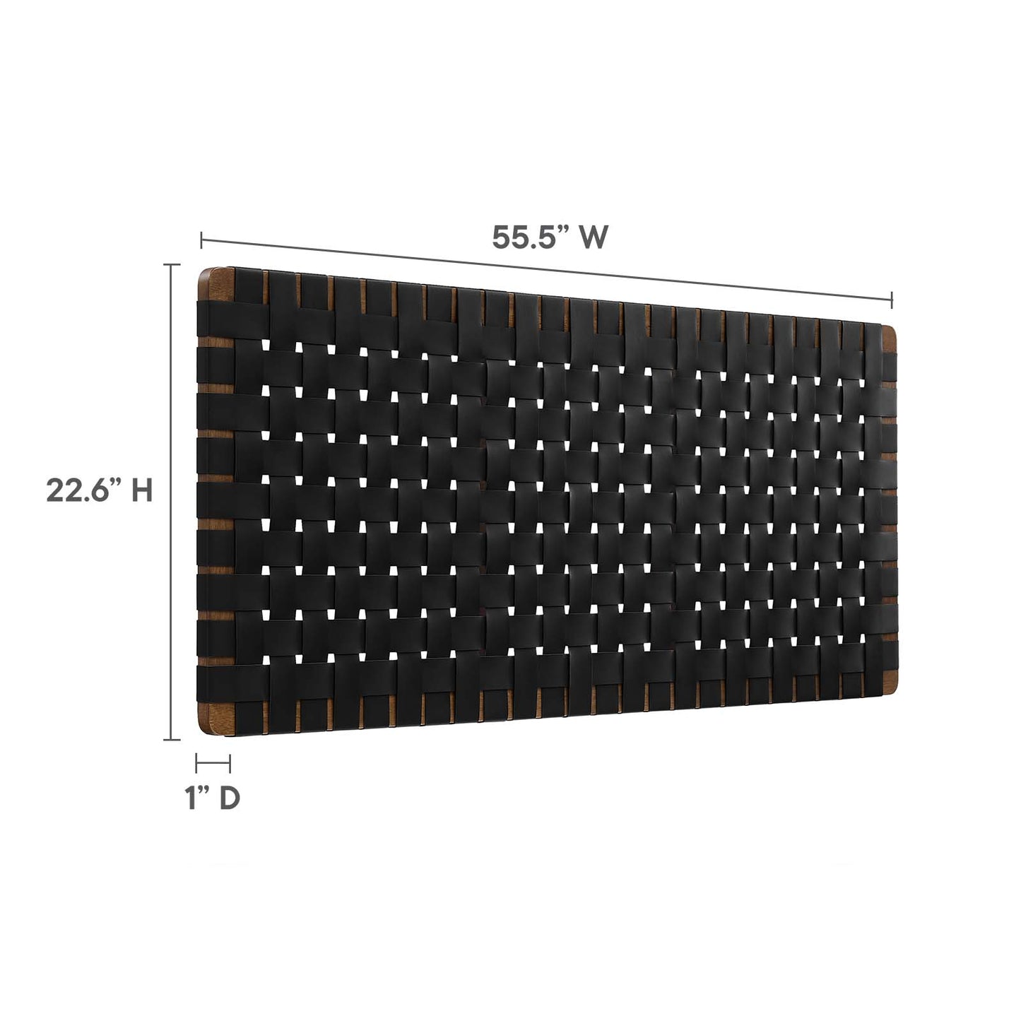 Sparta Weave Full Vegan Leather Headboard By Modway - MOD-7122 | Headboards | Modishstore - 19