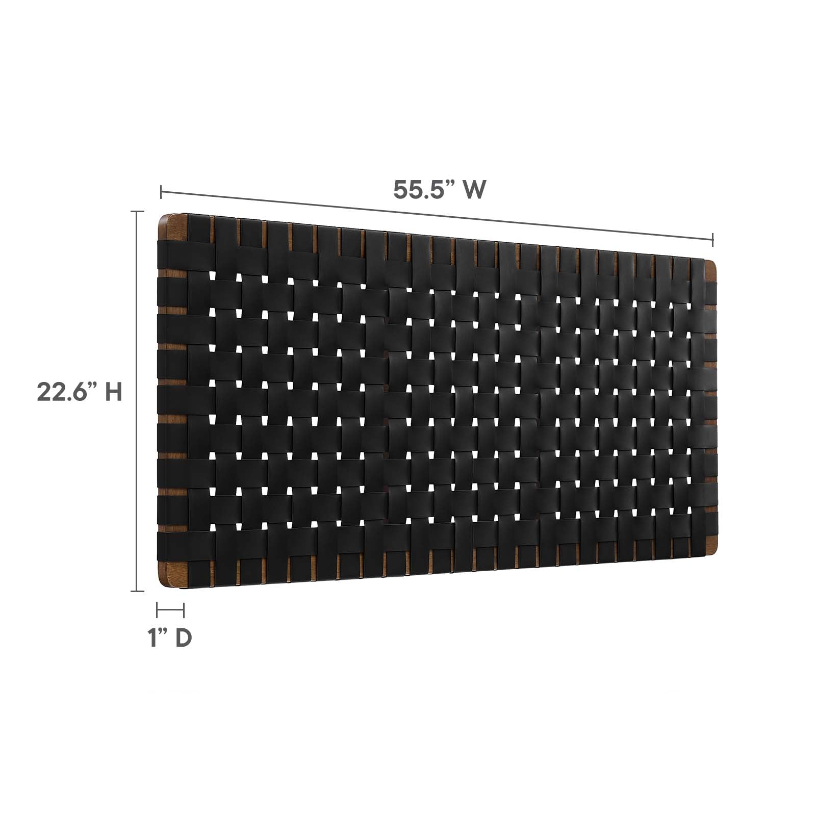 Sparta Weave Full Vegan Leather Headboard By Modway - MOD-7122 | Headboards | Modishstore - 19