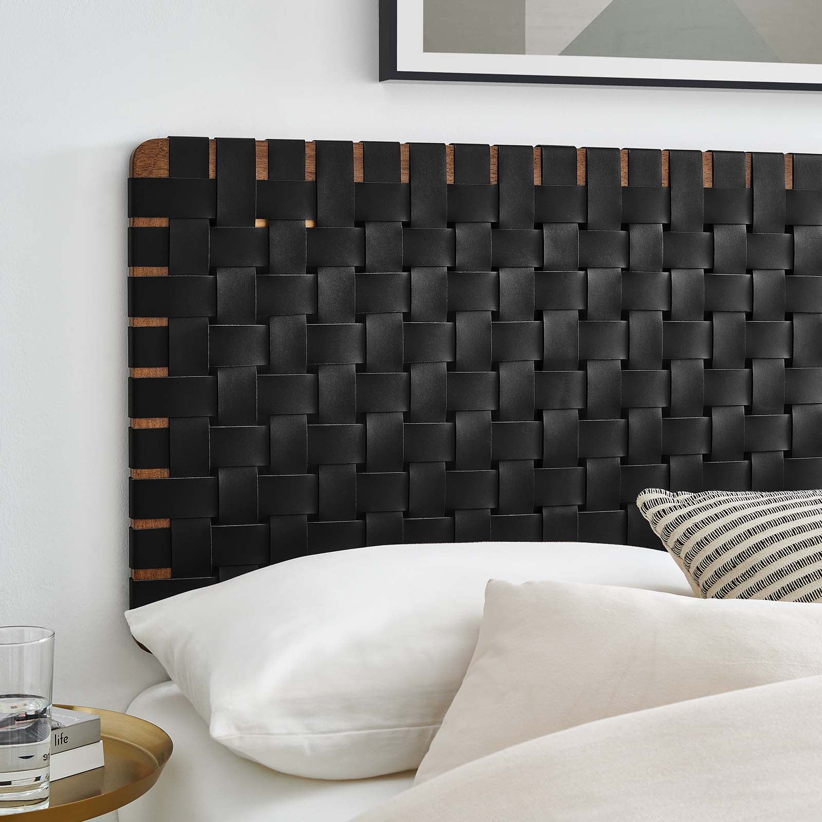Sparta Weave Full Vegan Leather Headboard By Modway - MOD-7122 | Headboards | Modishstore - 20