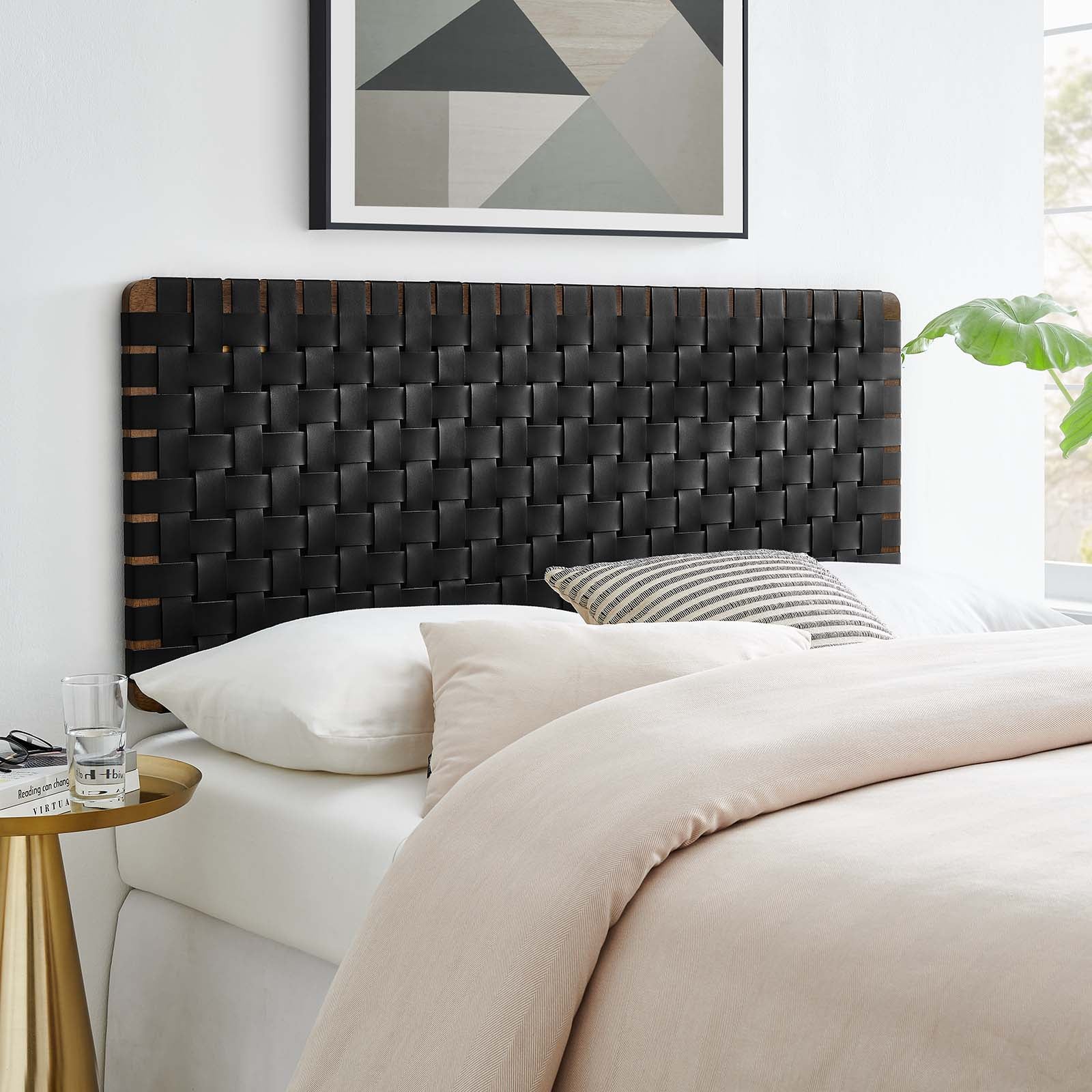 Sparta Weave Full Vegan Leather Headboard By Modway - MOD-7122 | Headboards | Modishstore - 21
