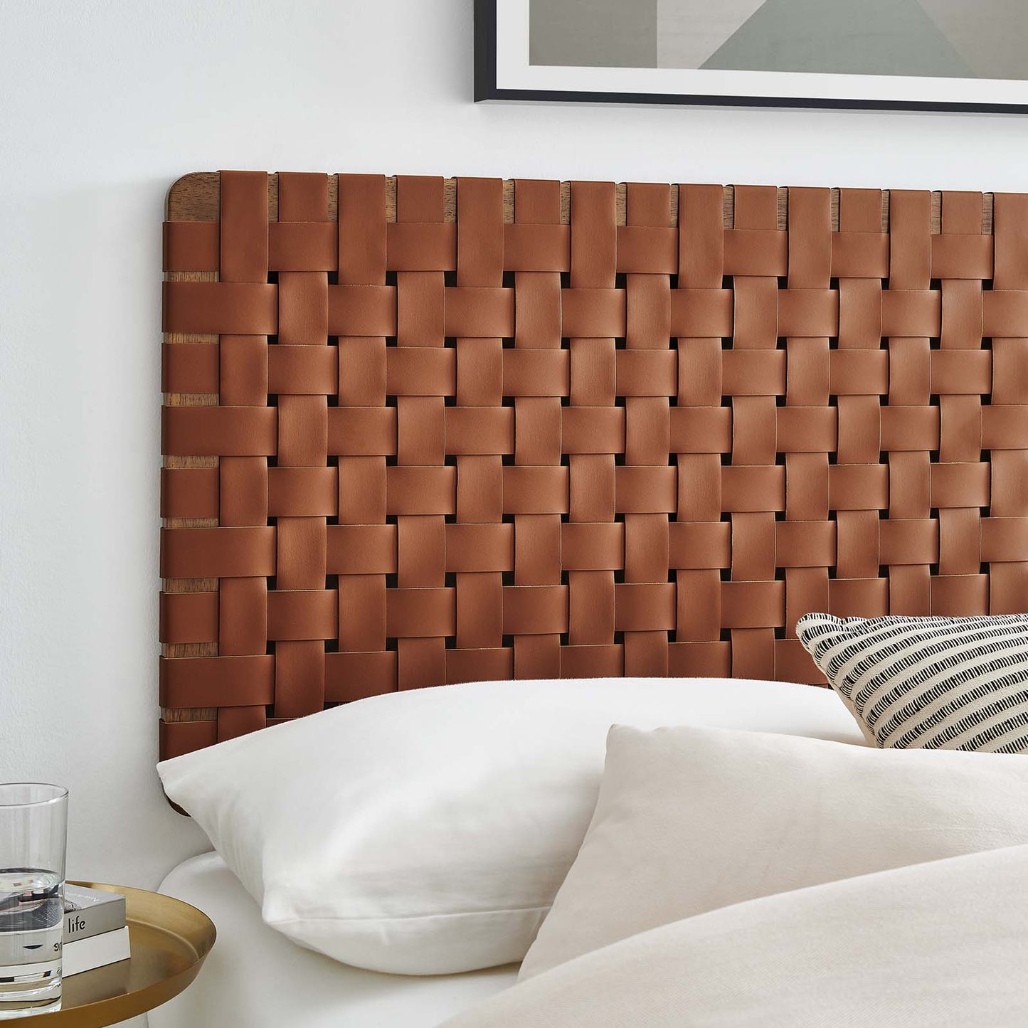Sparta Weave Full Vegan Leather Headboard By Modway - MOD-7122 | Headboards | Modishstore - 27