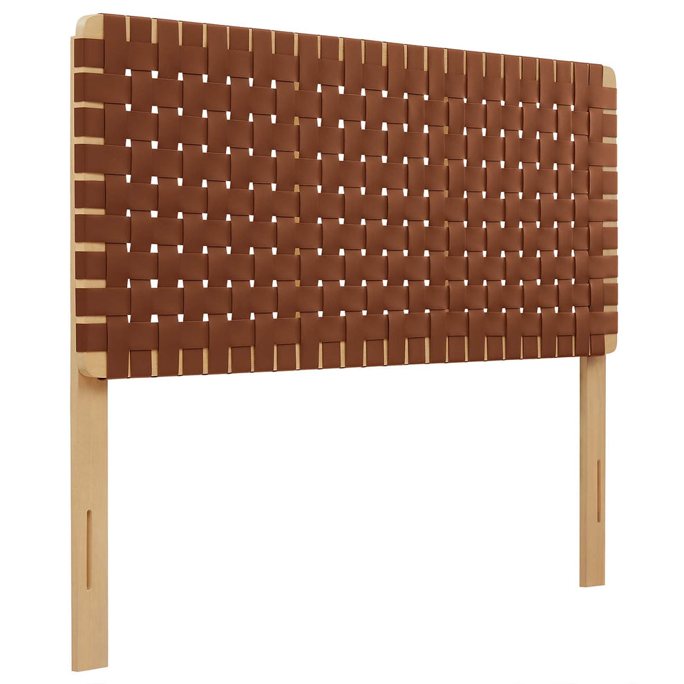 Sparta Weave Full Vegan Leather Headboard By Modway - MOD-7123 | Headboards | Modishstore - 9