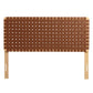 Sparta Weave Full Vegan Leather Headboard By Modway - MOD-7123 | Headboards | Modishstore - 10