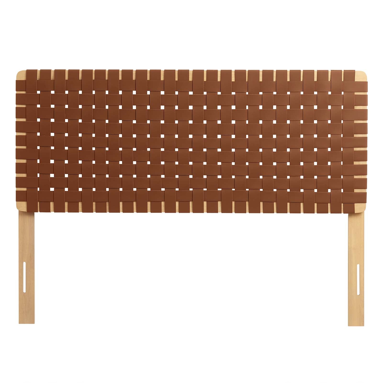 Sparta Weave Full Vegan Leather Headboard By Modway - MOD-7123 | Headboards | Modishstore - 10
