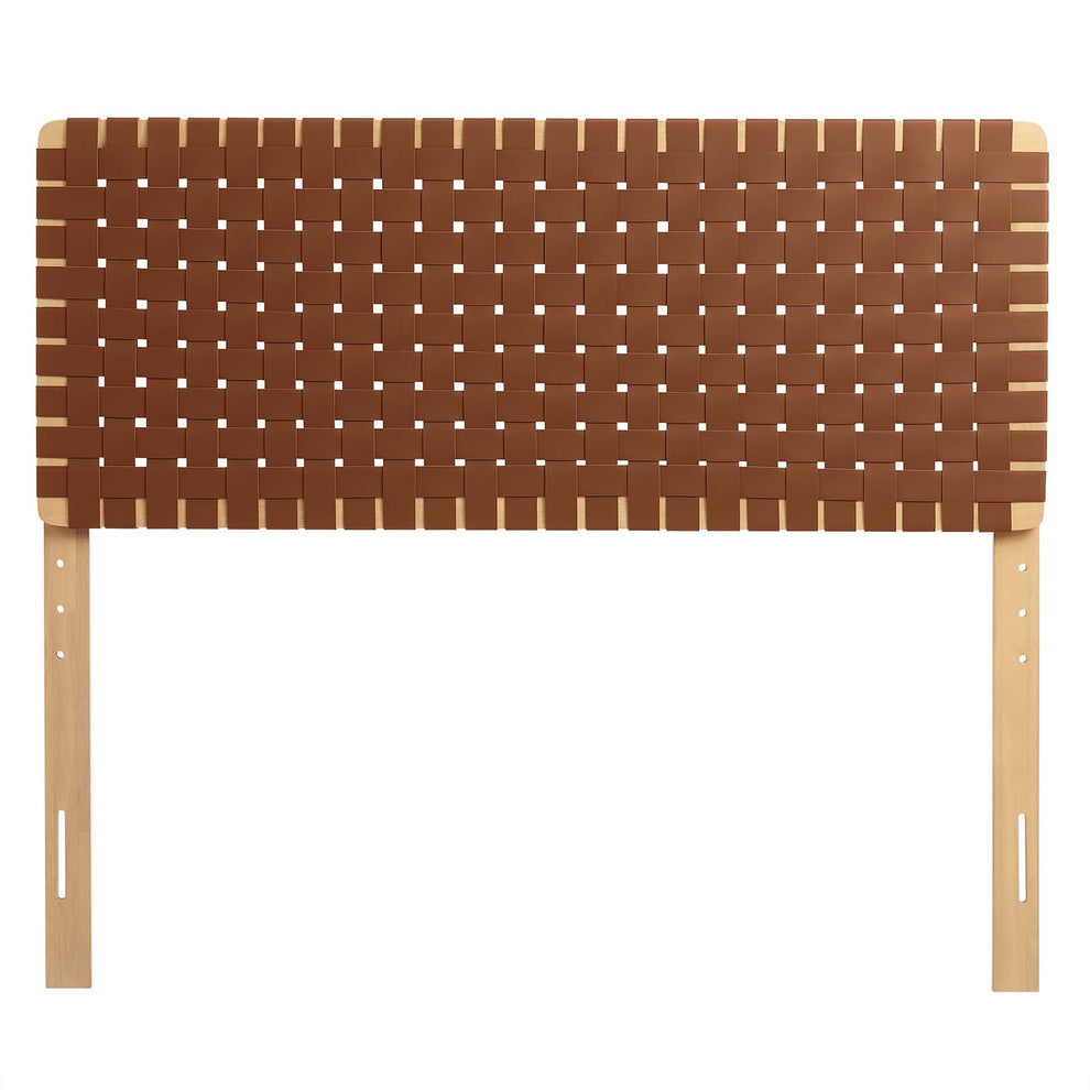 Sparta Weave Full Vegan Leather Headboard By Modway - MOD-7123 | Headboards | Modishstore - 11