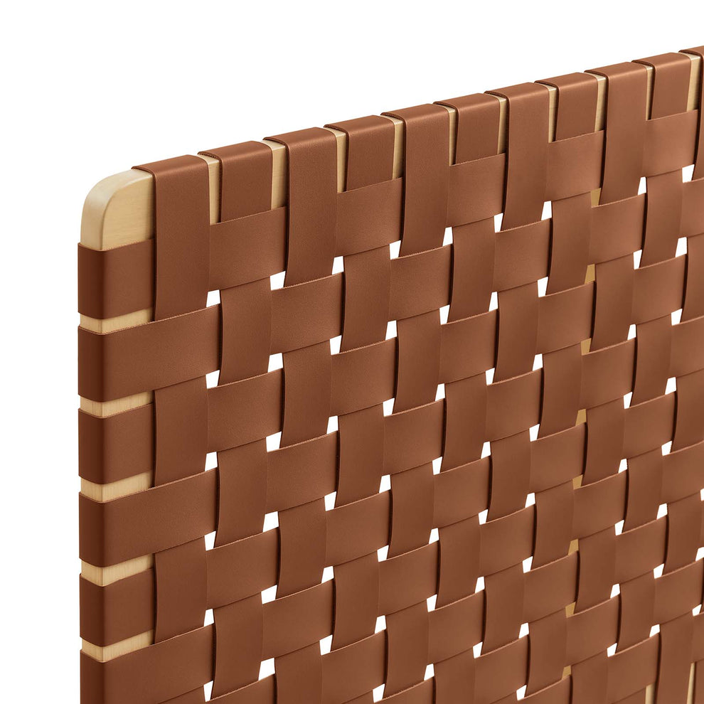 Sparta Weave Full Vegan Leather Headboard By Modway - MOD-7123 | Headboards | Modishstore - 12
