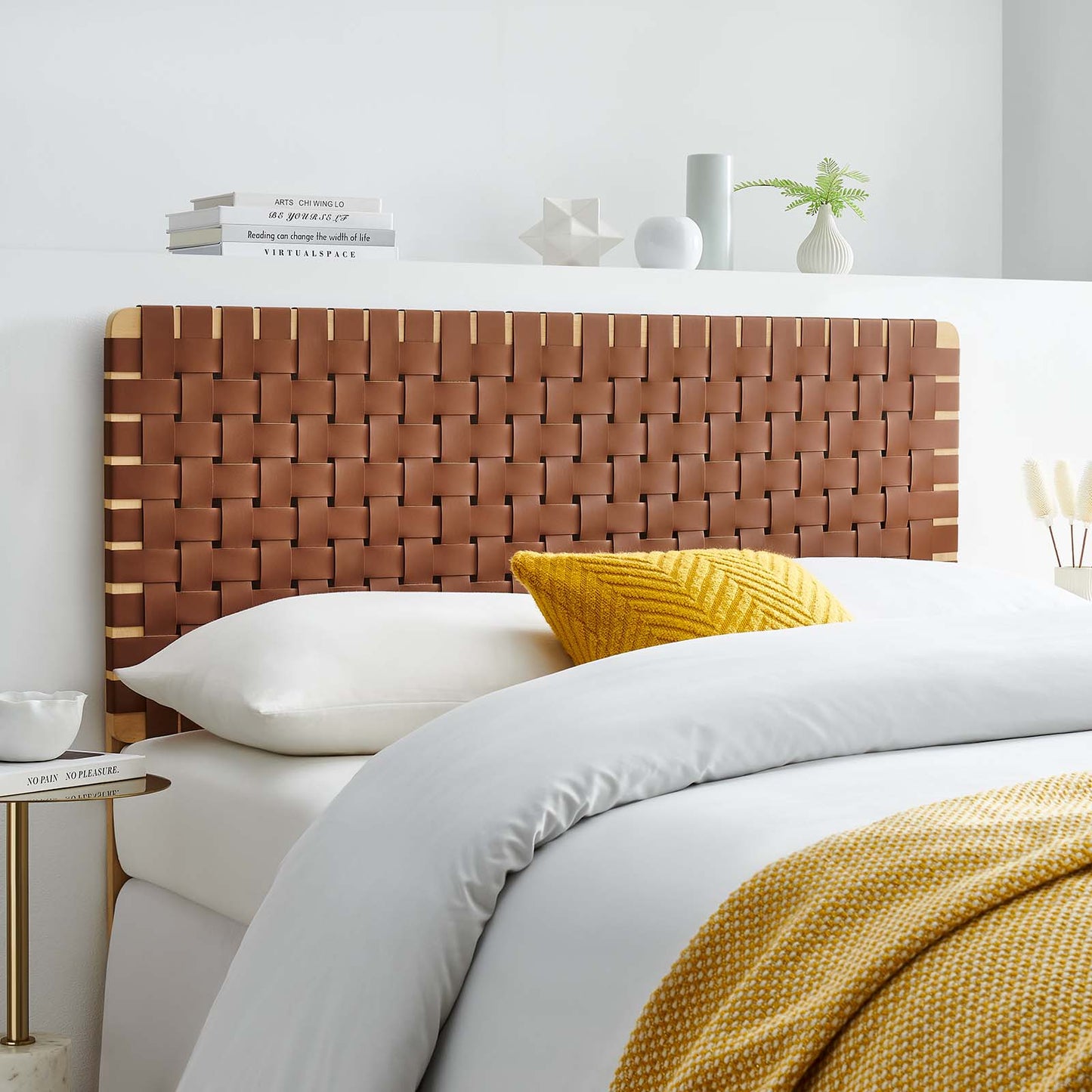 Sparta Weave Full Vegan Leather Headboard By Modway - MOD-7123 | Headboards | Modishstore - 16