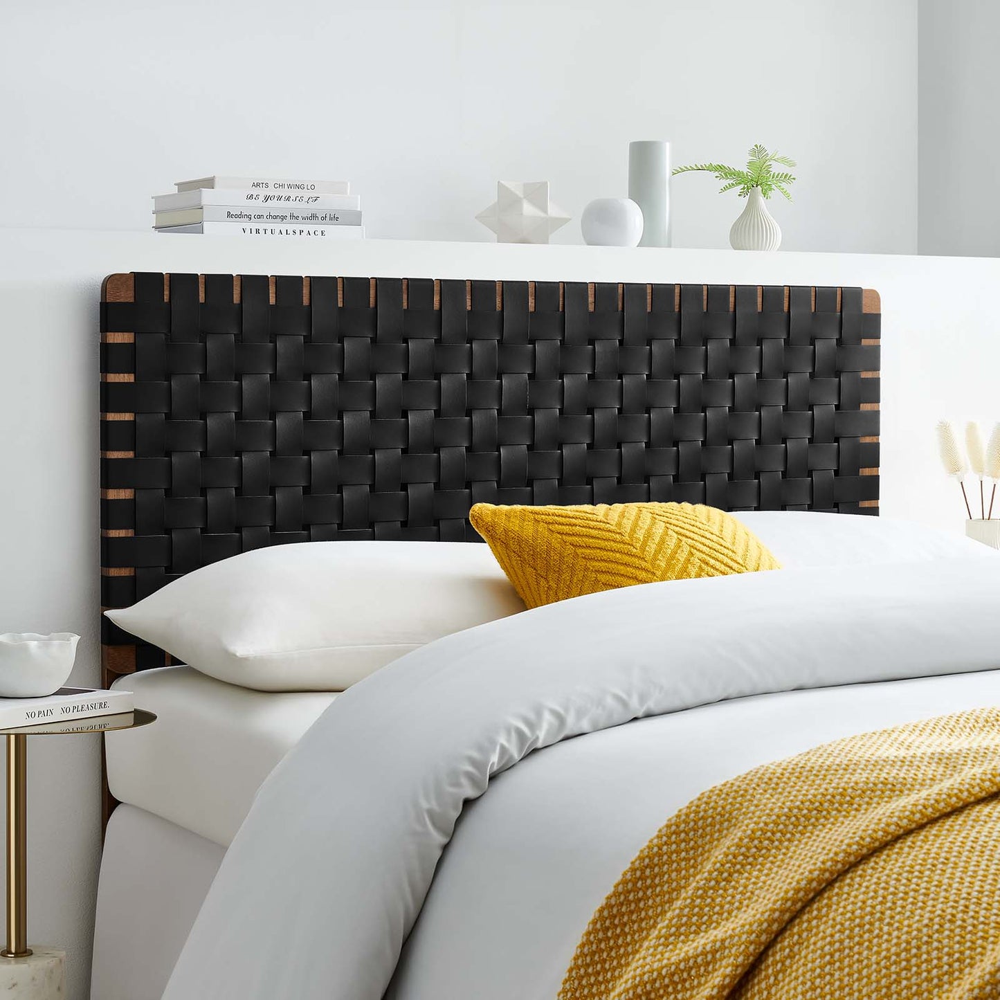 Sparta Weave Full Vegan Leather Headboard By Modway - MOD-7123 | Headboards | Modishstore - 24
