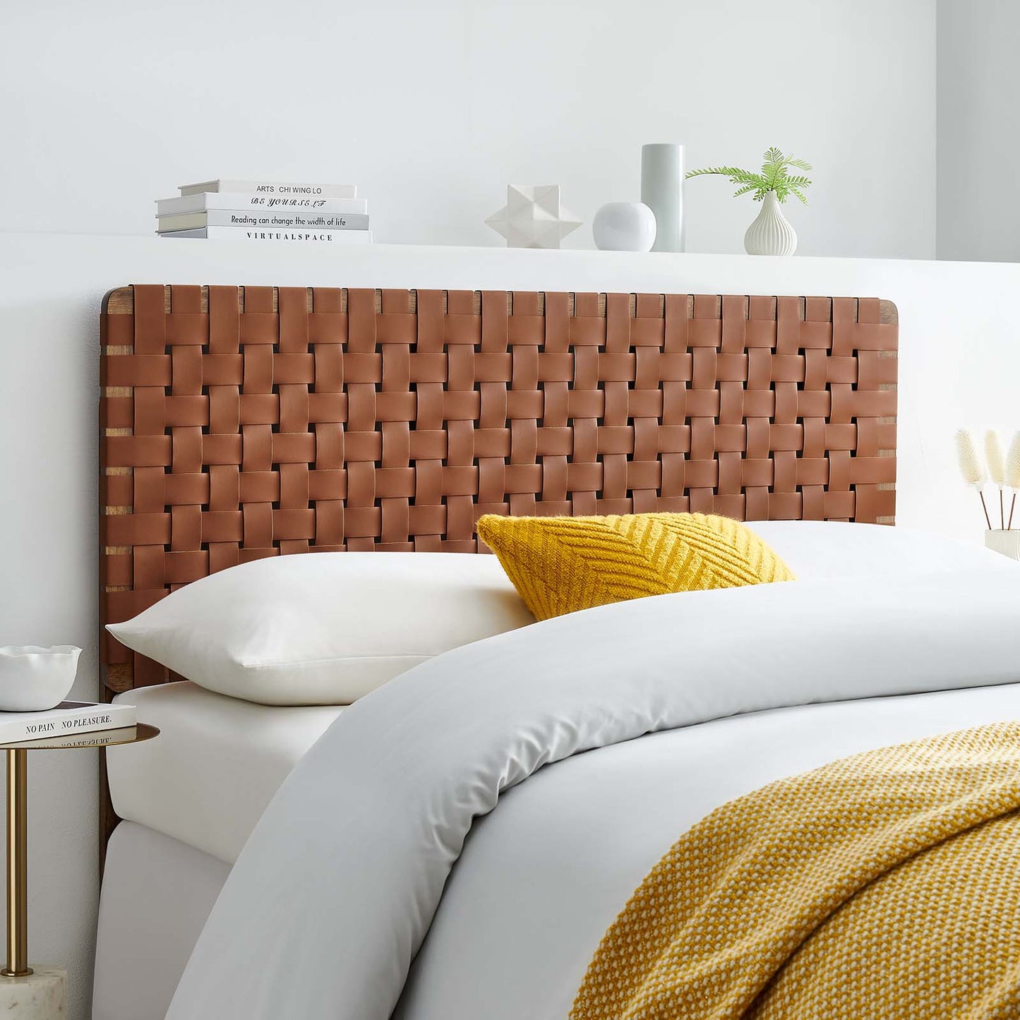 Sparta Weave Full Vegan Leather Headboard By Modway - MOD-7123 | Headboards | Modishstore - 32