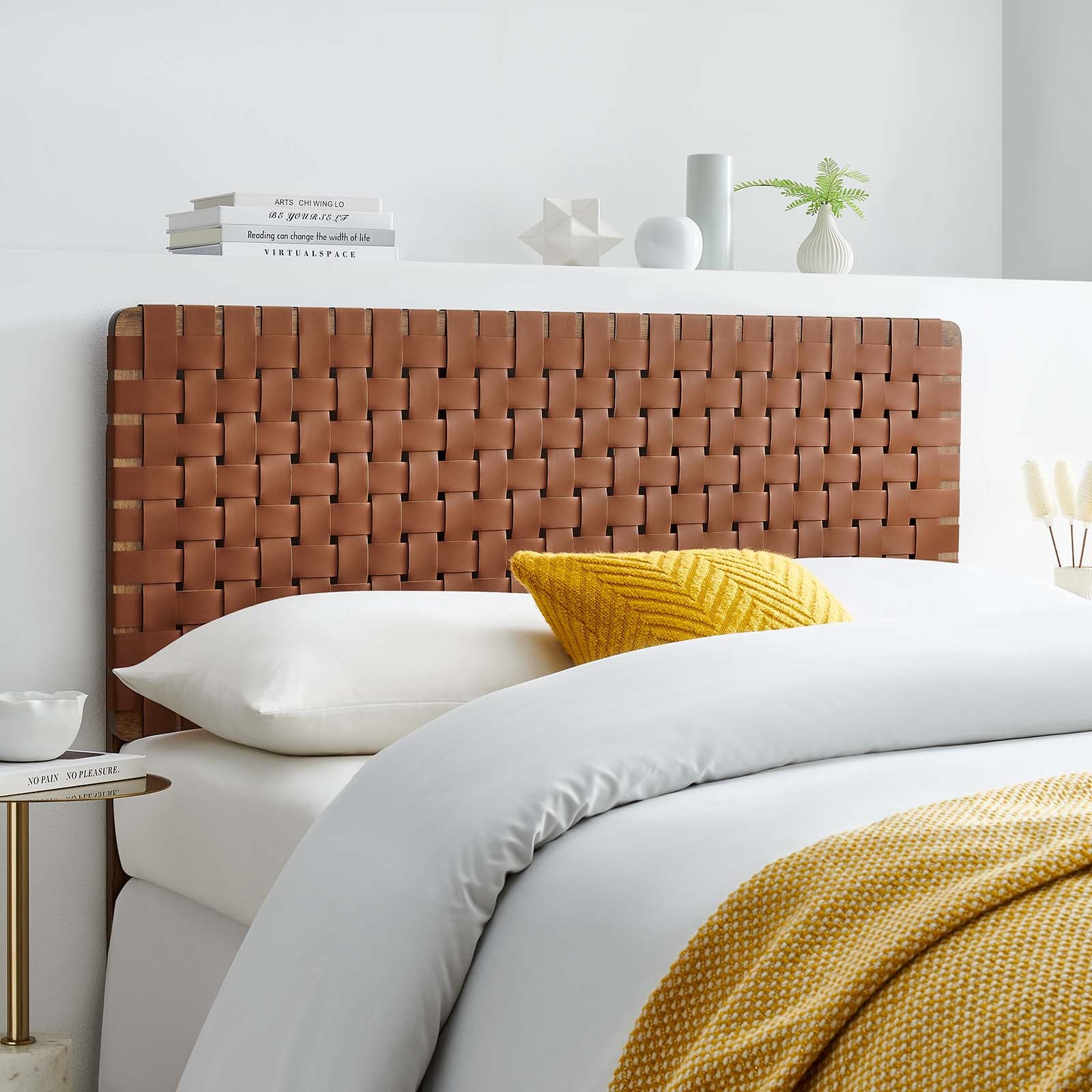 Sparta Weave Full Vegan Leather Headboard By Modway - MOD-7123 | Headboards | Modishstore - 32