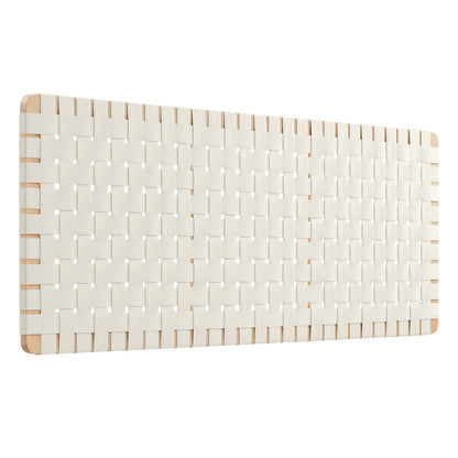 Sparta Weave Wall-Mount Queen Vegan Leather Headboard By Modway - MOD-7124 | Headboards | Modishstore - 2