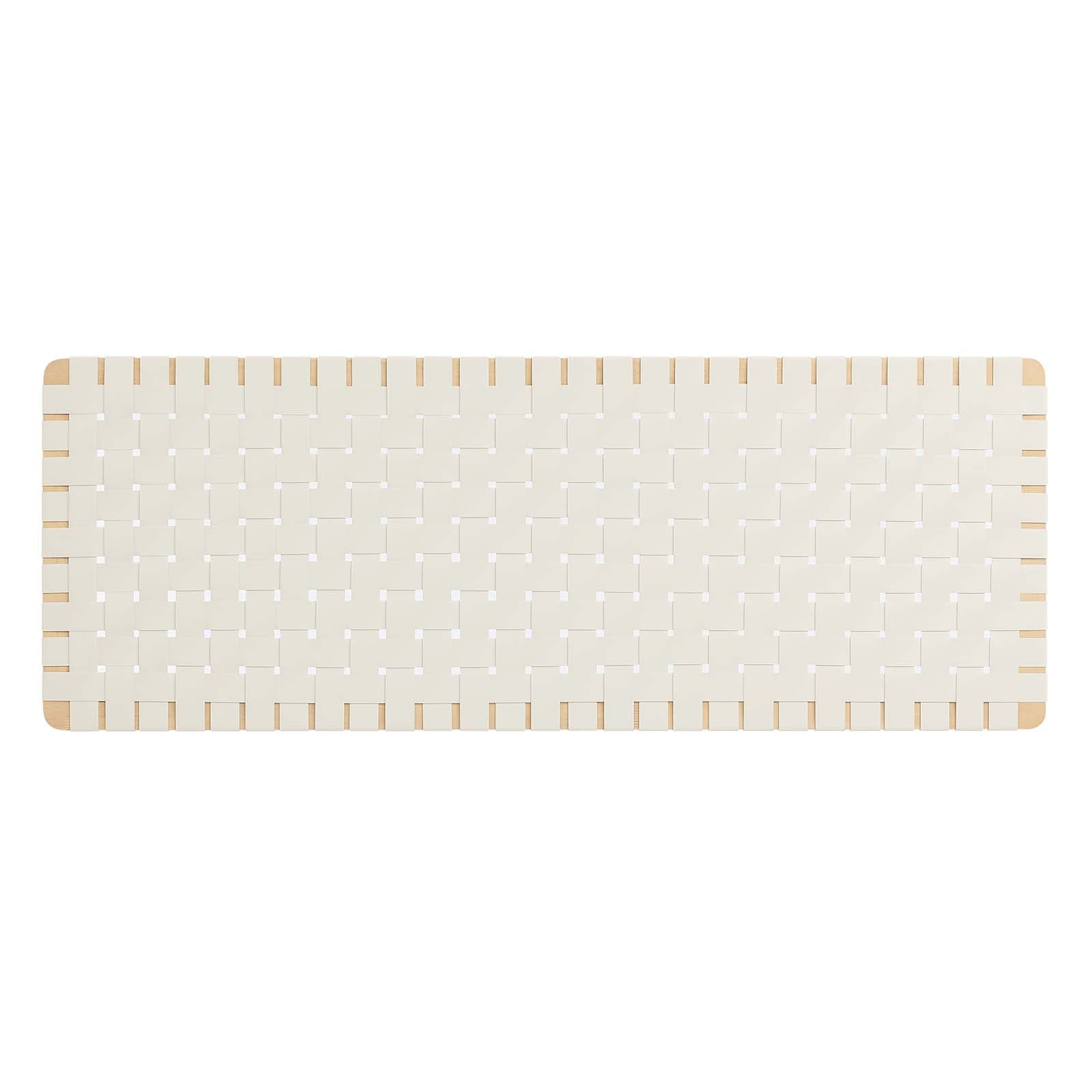 Sparta Weave Wall-Mount Queen Vegan Leather Headboard By Modway - MOD-7124 | Headboards | Modishstore - 3