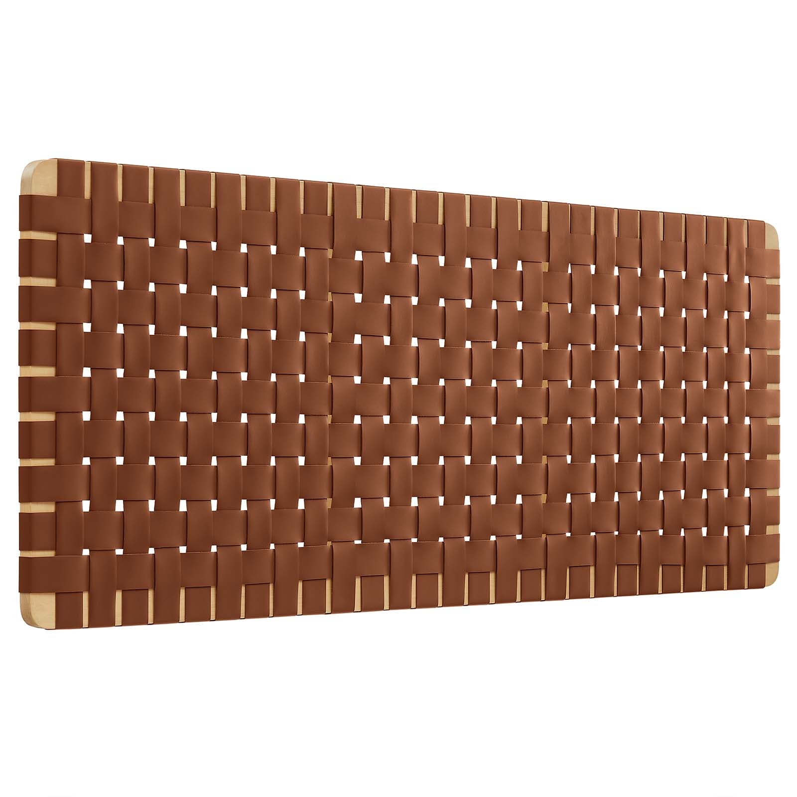 Sparta Weave Wall-Mount Queen Vegan Leather Headboard By Modway - MOD-7124 | Headboards | Modishstore - 8