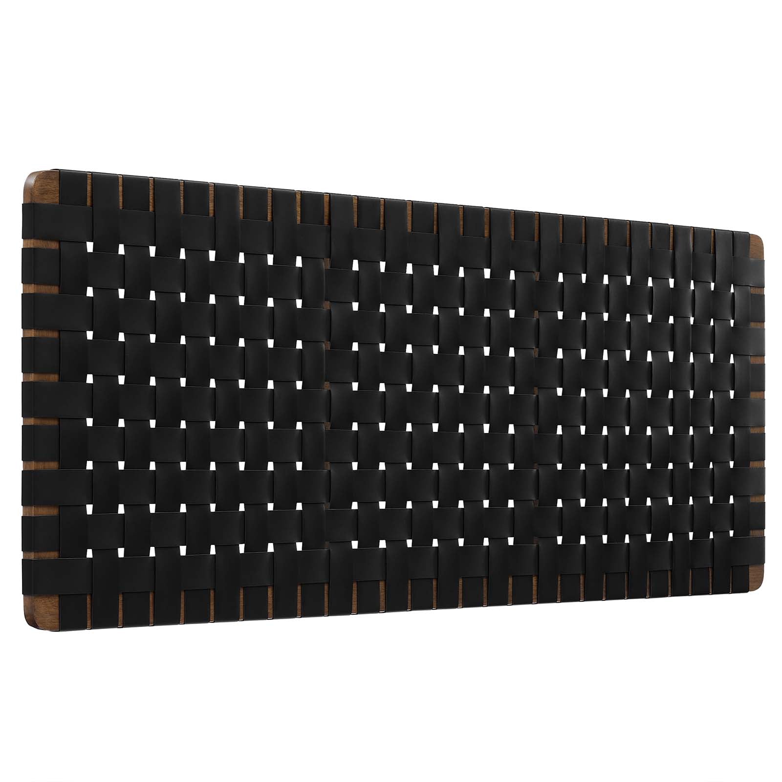 Sparta Weave Wall-Mount Queen Vegan Leather Headboard By Modway - MOD-7124 | Headboards | Modishstore - 15