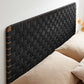 Sparta Weave Wall-Mount Queen Vegan Leather Headboard By Modway - MOD-7124 | Headboards | Modishstore - 20