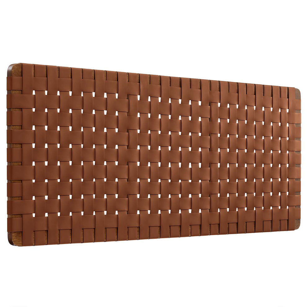 Sparta Weave Wall-Mount Queen Vegan Leather Headboard By Modway - MOD-7124 | Headboards | Modishstore - 22