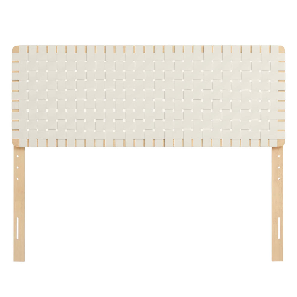 Sparta Weave Queen Vegan Leather Headboard By Modway - MOD-7125 | Headboards | Modishstore - 4