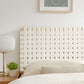 Sparta Weave Queen Vegan Leather Headboard By Modway - MOD-7125 | Headboards | Modishstore - 8