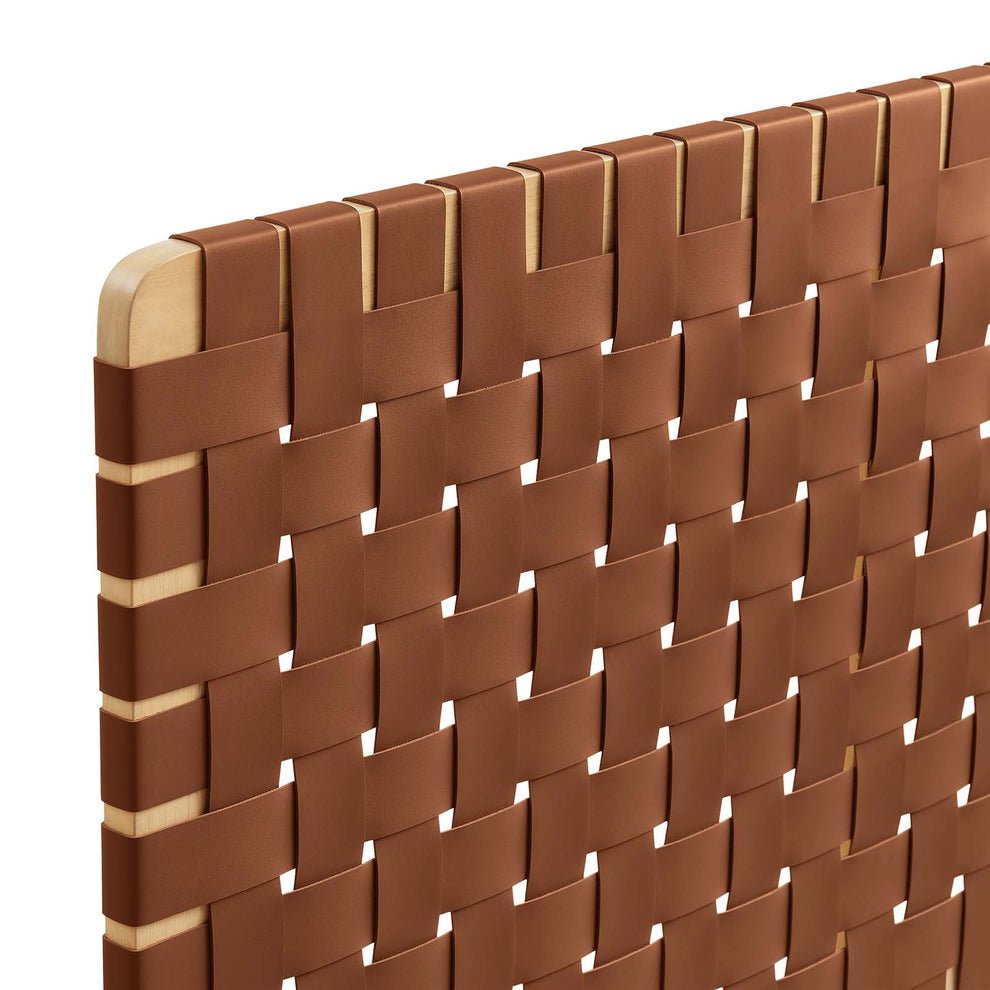 Sparta Weave Queen Vegan Leather Headboard By Modway - MOD-7125 | Headboards | Modishstore - 12