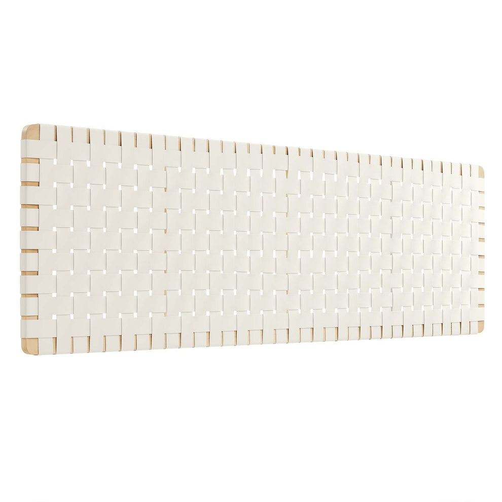 Sparta Weave Wall-Mount King Vegan Leather Headboard By Modway - MOD-7126 | Headboards | Modishstore - 2
