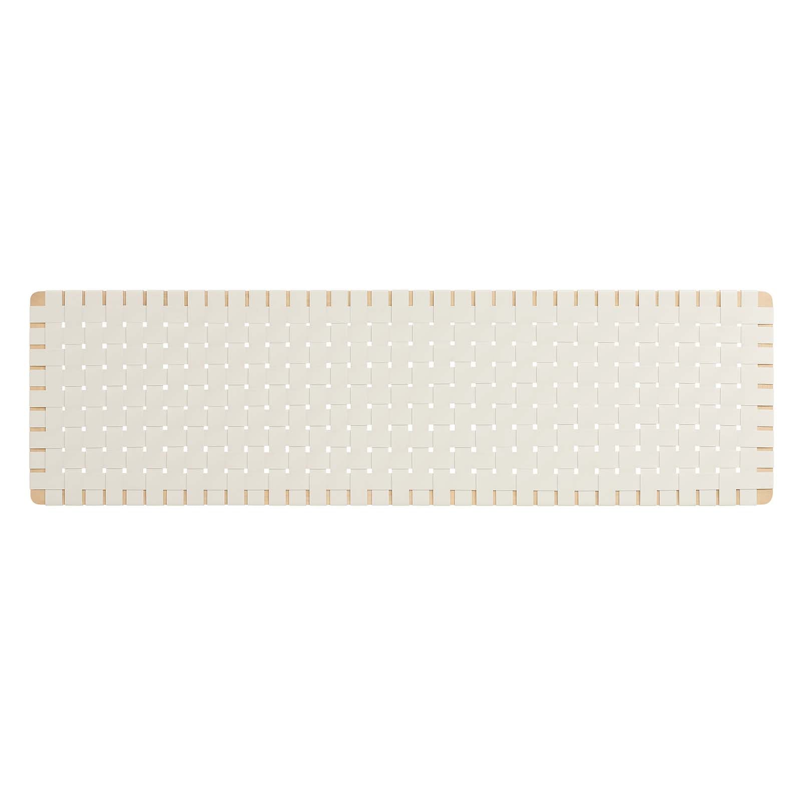 Sparta Weave Wall-Mount King Vegan Leather Headboard By Modway - MOD-7126 | Headboards | Modishstore - 3