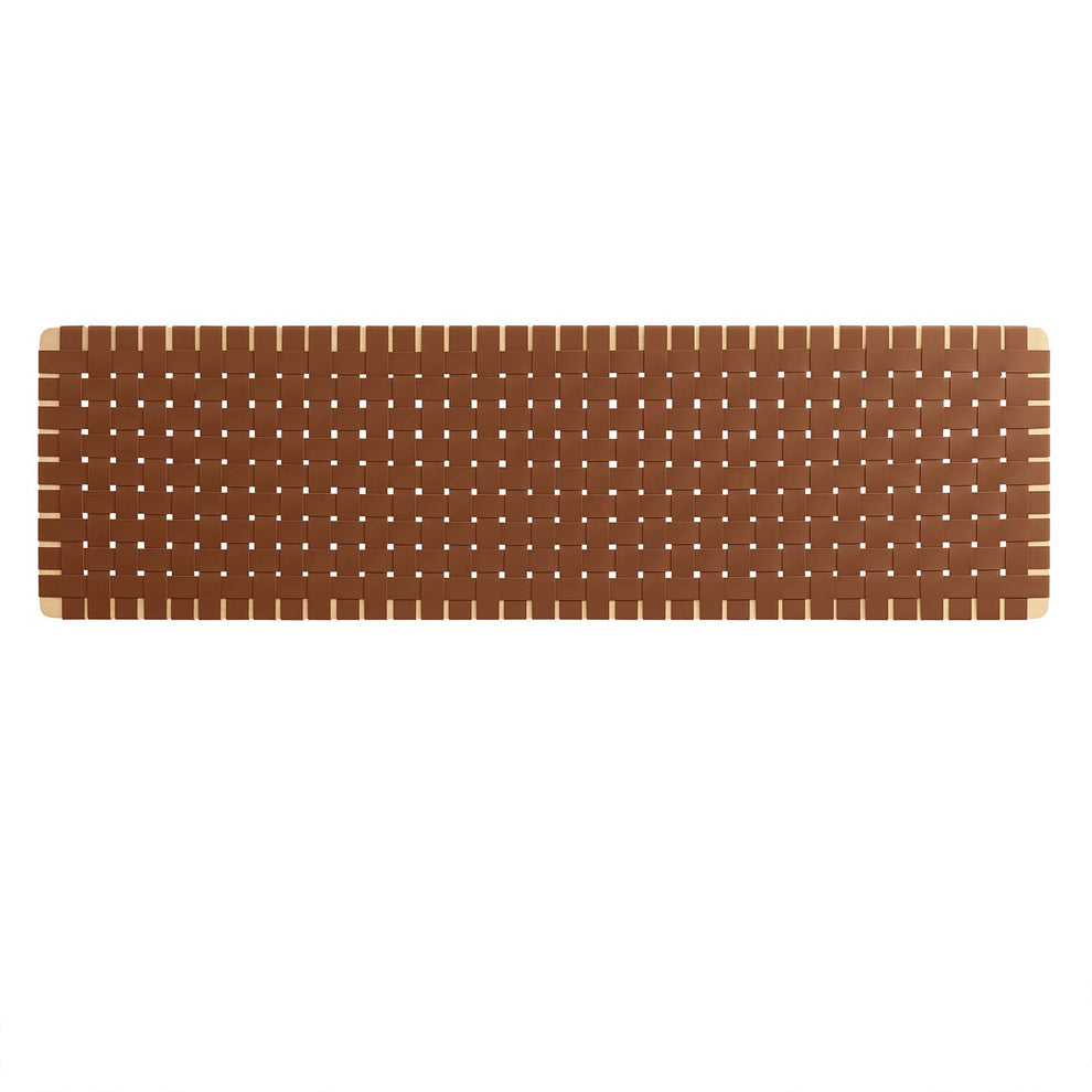Sparta Weave Wall-Mount King Vegan Leather Headboard By Modway - MOD-7126 | Headboards | Modishstore - 9
