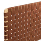 Sparta Weave Wall-Mount King Vegan Leather Headboard By Modway - MOD-7126 | Headboards | Modishstore - 10