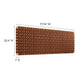 Sparta Weave Wall-Mount King Vegan Leather Headboard By Modway - MOD-7126 | Headboards | Modishstore - 12