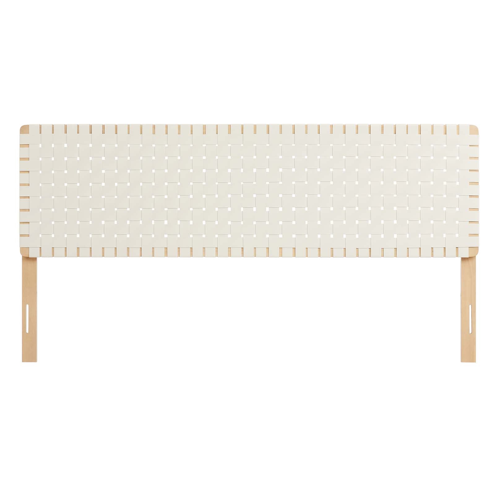 Sparta Weave King Vegan Leather Headboard By Modway - MOD-7127 | Headboards | Modishstore - 3