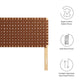 Sparta Weave King Vegan Leather Headboard By Modway - MOD-7127 | Headboards | Modishstore - 13