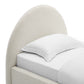 Resort Upholstered Fabric Arched Round Twin Platform Bed By Modway - MOD-7128 | Beds | Modishstore - 5