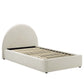 Resort Performance Velvet Arched Round Twin Platform Bed By Modway - MOD-7129 | Beds | Modishstore - 2