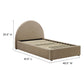 Resort Performance Velvet Arched Round Twin Platform Bed By Modway - MOD-7129 | Beds | Modishstore - 14