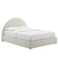 Resort Upholstered Fabric Arched Round Full Platform Bed By Modway - MOD-7130 | Beds | Modishstore - 1