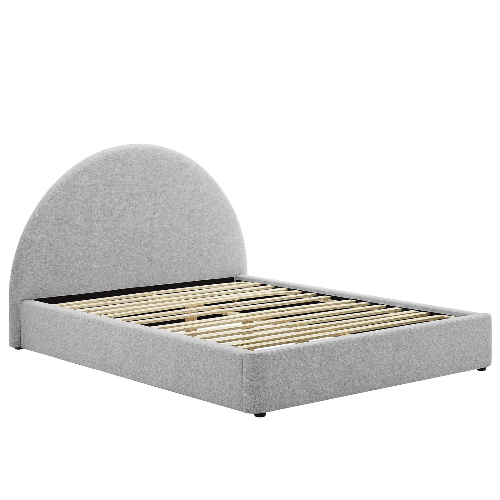 Resort Upholstered Fabric Arched Round Full Platform Bed By Modway - MOD-7130 | Beds | Modishstore - 10