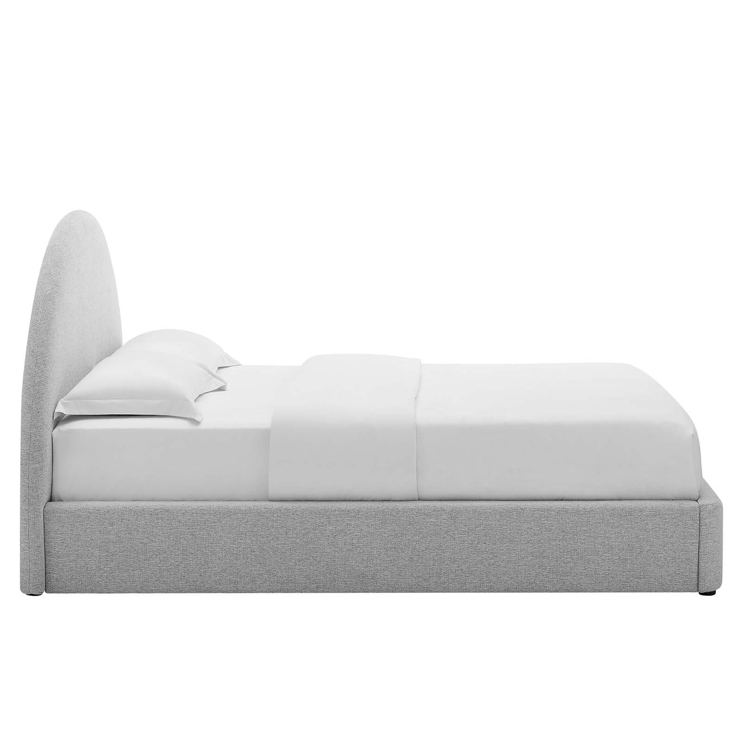 Resort Upholstered Fabric Arched Round Full Platform Bed By Modway - MOD-7130 | Beds | Modishstore - 11
