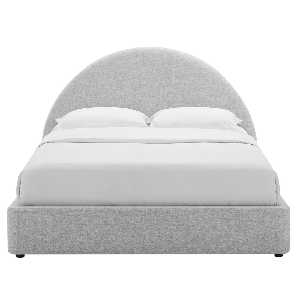 Resort Upholstered Fabric Arched Round Full Platform Bed By Modway - MOD-7130 | Beds | Modishstore - 12