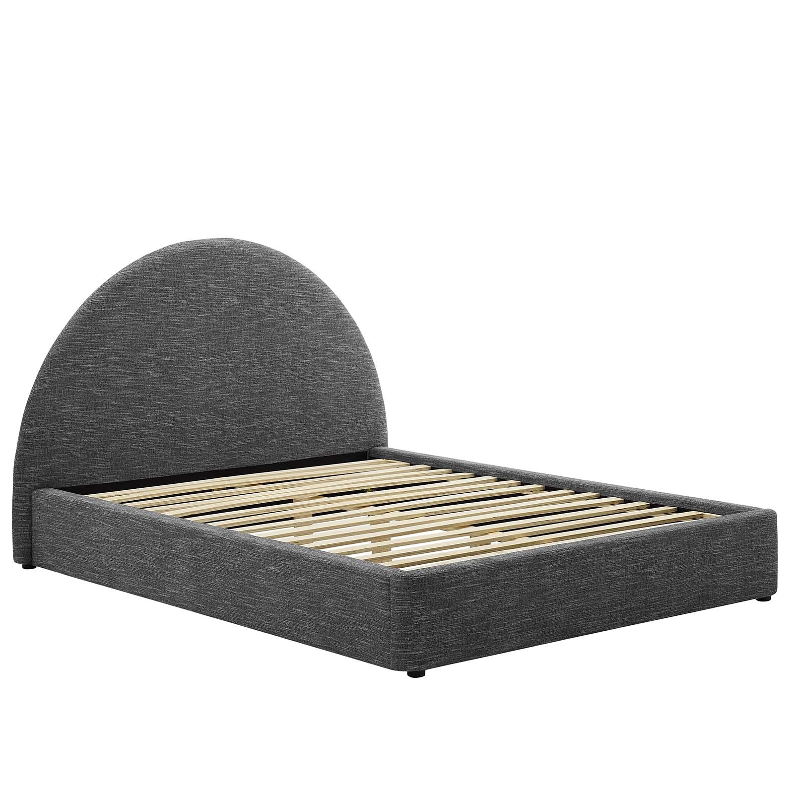 Resort Upholstered Fabric Arched Round Full Platform Bed By Modway - MOD-7130 | Beds | Modishstore - 18