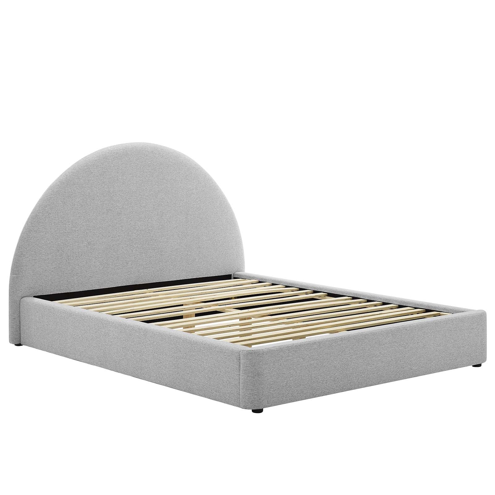 Resort Upholstered Fabric Arched Round Queen Platform Bed By Modway - MOD-7132 | Beds | Modishstore - 10