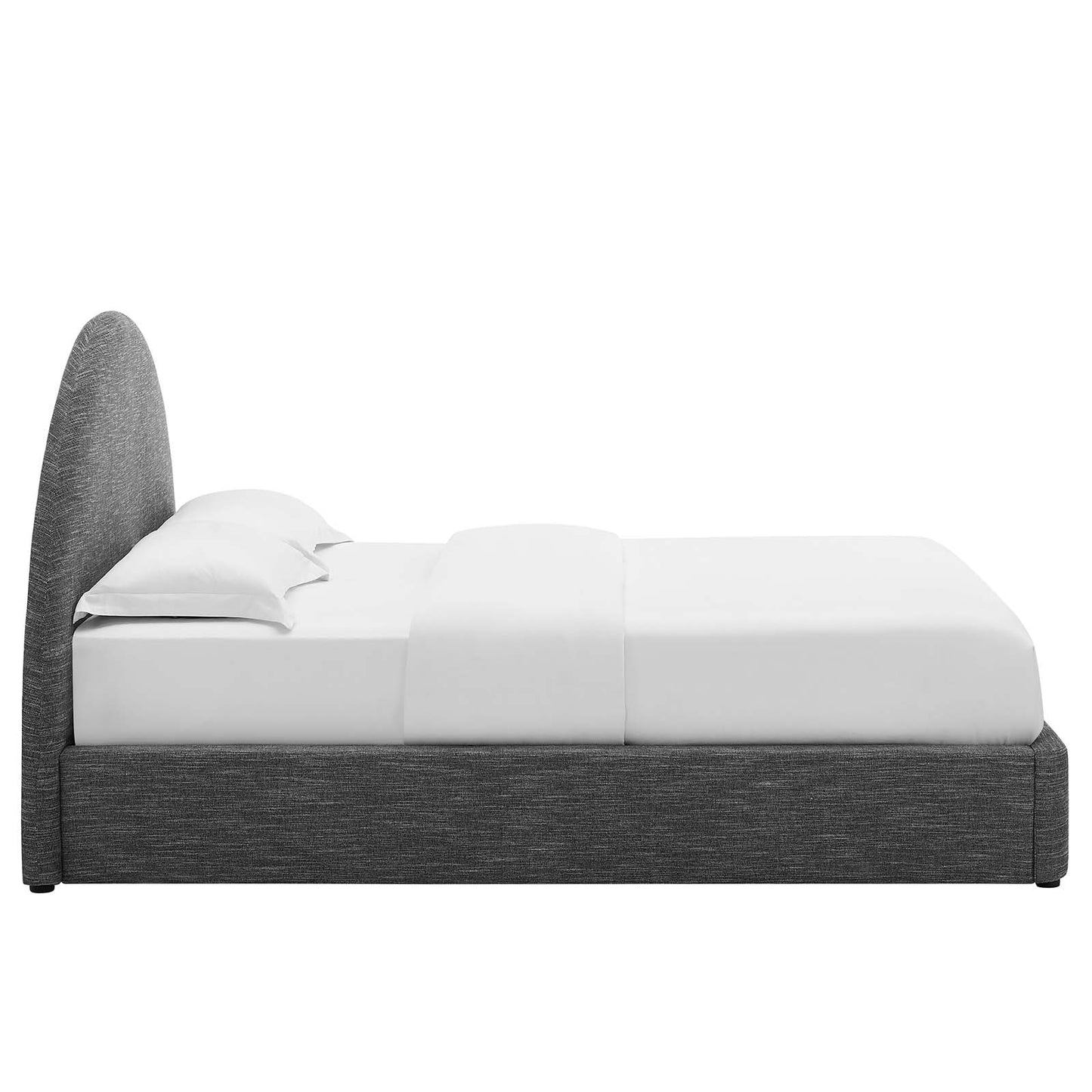 Resort Upholstered Fabric Arched Round Queen Platform Bed By Modway - MOD-7132 | Beds | Modishstore - 19