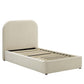 Keynote Performance Velvet Curved Twin Platform Bed By Modway - MOD-7137 | Beds | Modishstore - 2