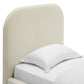 Keynote Performance Velvet Curved Twin Platform Bed By Modway - MOD-7137 | Beds | Modishstore - 5