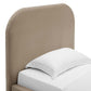 Keynote Performance Velvet Curved Twin Platform Bed By Modway - MOD-7137 | Beds | Modishstore - 13