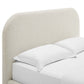 Keynote Upholstered Fabric Curved Full Platform Bed By Modway - MOD-7138 | Beds | Modishstore - 5
