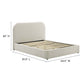 Keynote Upholstered Fabric Curved Full Platform Bed By Modway - MOD-7138 | Beds | Modishstore - 6