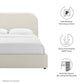Keynote Performance Velvet Curved Queen Platform Bed By Modway - MOD-7141 | Beds | Modishstore - 7