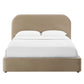Keynote Performance Velvet Curved Queen Platform Bed By Modway - MOD-7141 | Beds | Modishstore - 12