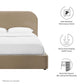 Keynote Performance Velvet Curved Queen Platform Bed By Modway - MOD-7141 | Beds | Modishstore - 15