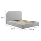 Keynote Upholstered Fabric Curved King Platform Bed By Modway - MOD-7142 | Beds | Modishstore - 14